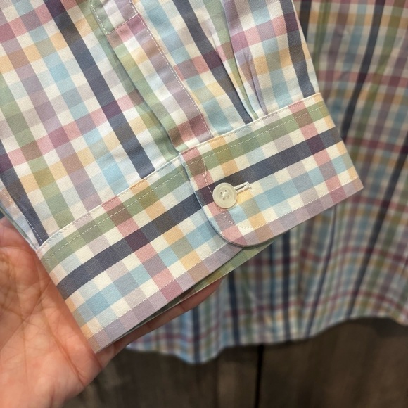 L.L. Bean Women’s 2X Plaid Button Down Shirt Wrinkle Free Top - Picture 8 of 11